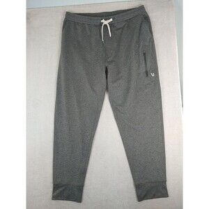 Vuori Mens Sunday Performance Jogger Gray XXL Drawstring S#V416 Athleisure